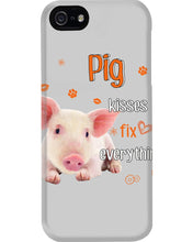 Load image into Gallery viewer, Pig Kisses Fix Everything Gift For Pig Lovers Phone case