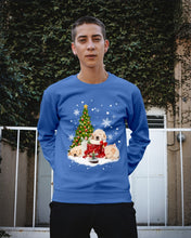 Load image into Gallery viewer, Funny Golden Retrievers Sleep In Red Boots Gift For Dog Lovers Sweatshirt