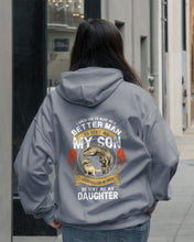 Load image into Gallery viewer, God Sent Me My Son And My Daughter Custom Design Hoodie
