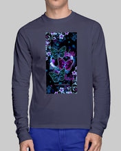 Load image into Gallery viewer, Purple Phone Case With Butterfly Faith Hope Love Suicide Awareness Gift Unisex Long Sleeve