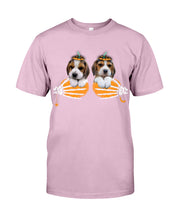 Load image into Gallery viewer, Beagle Hand Bones My Breast Gift For Dog Lovers Guys Tee