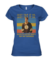 Load image into Gallery viewer, Just Tap It In A Little Tappy Retro Design Gift For Men Ladies V-Neck