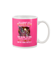 Load image into Gallery viewer, October Grumpy Old Man Will Shoot You For Birthday Gift Mug