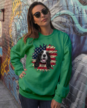 Load image into Gallery viewer, English Cocker Spaniel US Sunflower Gift For Dog Lovers Sweatshirt