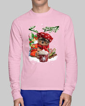 Load image into Gallery viewer, Yorkshire Terrier Loves Drinking Hot Latte Gift For Dog Lovers Unisex Long Sleeve