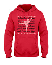 Load image into Gallery viewer, Ballet Words Pink Pattern Gift For Ballet Dancer Hoodie