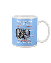 Load image into Gallery viewer, October Man Son Of God Birthday Meaningful Gift For Men Mug