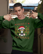 Load image into Gallery viewer, Merry Catmas Cute Funny Gifts Sweatshirt