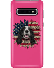Load image into Gallery viewer, English Cocker Spaniel US Sunflower Gift For Dog Lovers Phone case