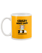 Load image into Gallery viewer, Crazy Goat Lady 2020 Quarantined Gift For Goat Lovers Mug