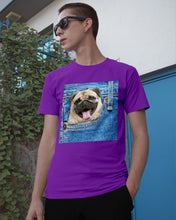 Load image into Gallery viewer, baby Pug In Denim Pocket Gift For Dog Lovers Guys Tee