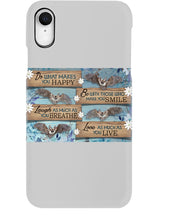 Load image into Gallery viewer, Do What Makes You Happy With Bats Gift For Girls Phone case