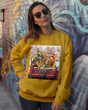 Load image into Gallery viewer, Giraffe Red Car Merry Christmas Gift For Giraffe Lovers Sweatshirt
