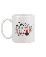 Load image into Gallery viewer, Love Is In The Hair Flower Gift For Women Mug