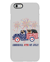 Load image into Gallery viewer, America 4th Of July Truck Pug Gift For Dog Lovers Phone case