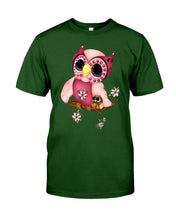 Load image into Gallery viewer, Lovely Tote Bag Owl Perchs On Branch Gift For Owl Lovers Guys Tee