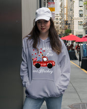 Load image into Gallery viewer, All I Need Are Love And Hockey Gift For Hockey Players Hoodie