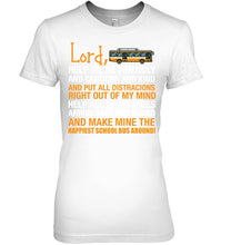 Load image into Gallery viewer, Lord Help Me Be Friendly And Cautions And Kind Gift Ladies Tee