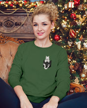Load image into Gallery viewer, Cat In Your Front Pocket Great Gift For Cat Lovers Sweatshirt
