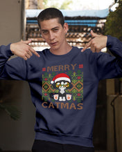 Load image into Gallery viewer, Merry Catmas Cute Funny Gifts Sweatshirt