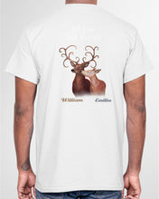 Load image into Gallery viewer, Custom Name Deers Gift For Boyfriend Till Our Last Breath Guys Tee