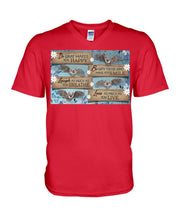 Load image into Gallery viewer, Do What Makes You Happy With Bats Gift For Girls Guys V-Neck