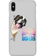 Load image into Gallery viewer, Easilly Distracted By Boxers Gift For Dog Lovers Phone case