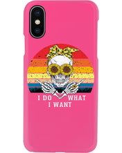 Load image into Gallery viewer, I Do What I Want Skull Sunflower Special Custom Design Phone case