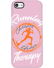 Load image into Gallery viewer, Running Cheaper Than Therapy Gift For Running Lovers Phone case