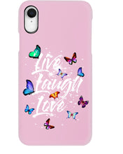 Load image into Gallery viewer, Butterfly Live Laugh Love Gift For Lover Phone case