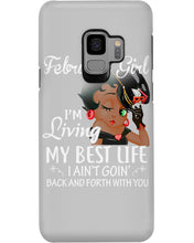 Load image into Gallery viewer, Betty Boop February Girl Living My Best Life Birthday Meaningful Gift Phone case