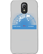 Load image into Gallery viewer, Pinpoint The Location In The Space Blue Phone case