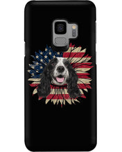 Load image into Gallery viewer, English Cocker Spaniel US Sunflower Gift For Dog Lovers Phone case