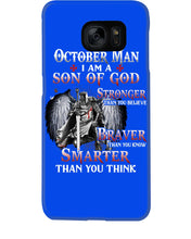 Load image into Gallery viewer, October Man Son Of God Birthday Meaningful Gift For Men Phone case