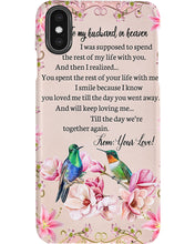 Load image into Gallery viewer, Til The Day We're Together Humming Birds Phone case