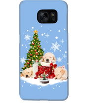 Load image into Gallery viewer, Funny Golden Retrievers Sleep In Red Boots Gift For Dog Lovers Phone case