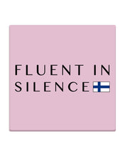 Load image into Gallery viewer, Fluent In Silence Custom Design For Personalized Nation Gift Coaster