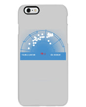 Load image into Gallery viewer, Pinpoint The Location In The Space Blue Phone case