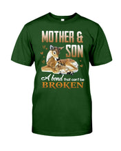 Load image into Gallery viewer, Mother And Son A Bond That Can't Be Broken Guys Tee