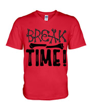 Load image into Gallery viewer, Break Bone Time White Background Gift For Women Guys V-Neck