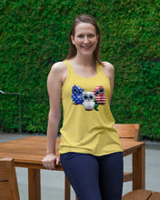 Load image into Gallery viewer, Lovely Phone Case Three Owl With US Flag Gift For Owl Lovers Ladies Flowy Tank
