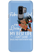 Load image into Gallery viewer, Betty Boop February Girl Living My Best Life Birthday Meaningful Gift Phone case