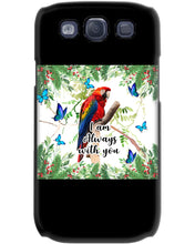 Load image into Gallery viewer, Scarlet Macaw With Butterflies I Am Always With You Gift For Lover Phone case