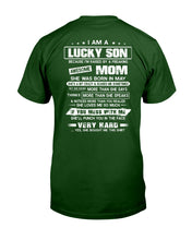 Load image into Gallery viewer, Gift For Lucky Son May Mom Loves Me So Much Guys Tee