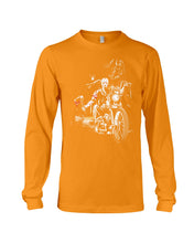 Load image into Gallery viewer, You're Not Alone Motorcycle Axe Gift For Men Unisex Long Sleeve