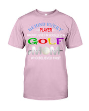 Load image into Gallery viewer, Golf Who Believes In Herself Gift For Sport Lovers Guys Tee