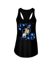 Load image into Gallery viewer, Lovely Phone Case Twinkling Blue Heart Gift For Goat Lovers Ladies Flowy Tank