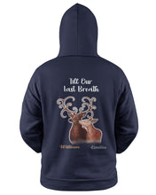 Load image into Gallery viewer, Custom Name Deers Gift For Boyfriend Till Our Last Breath Hoodie