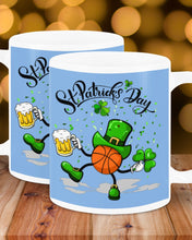 Load image into Gallery viewer, Basketball Saint Patrick's Day Gift For Basketball Lovers Mug