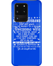 Load image into Gallery viewer, Shes Stubborn Messy And A Brat At Times Black Gift For Husband Phone case